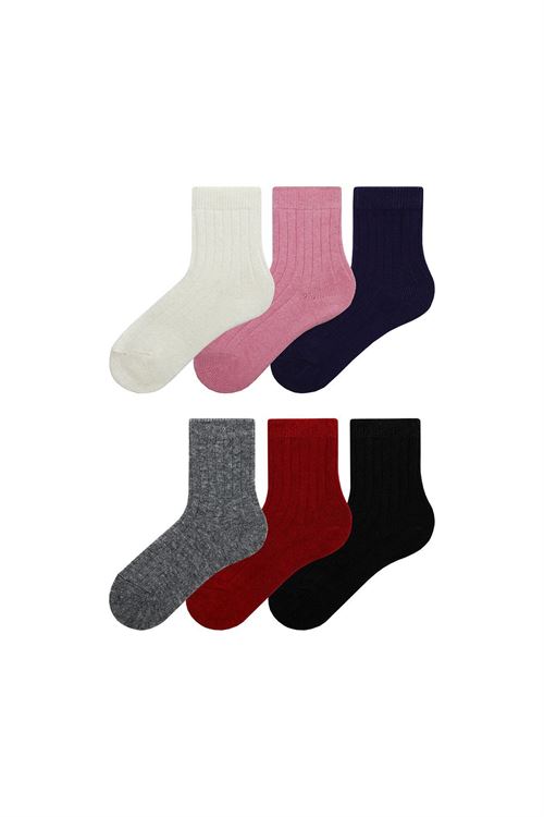 Girls Derby Wool Socks 12