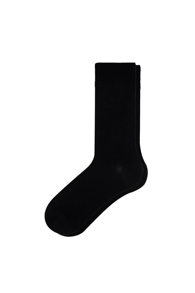 BROSS SIMPLE BAMBOO MEN S SOCKS BLACK