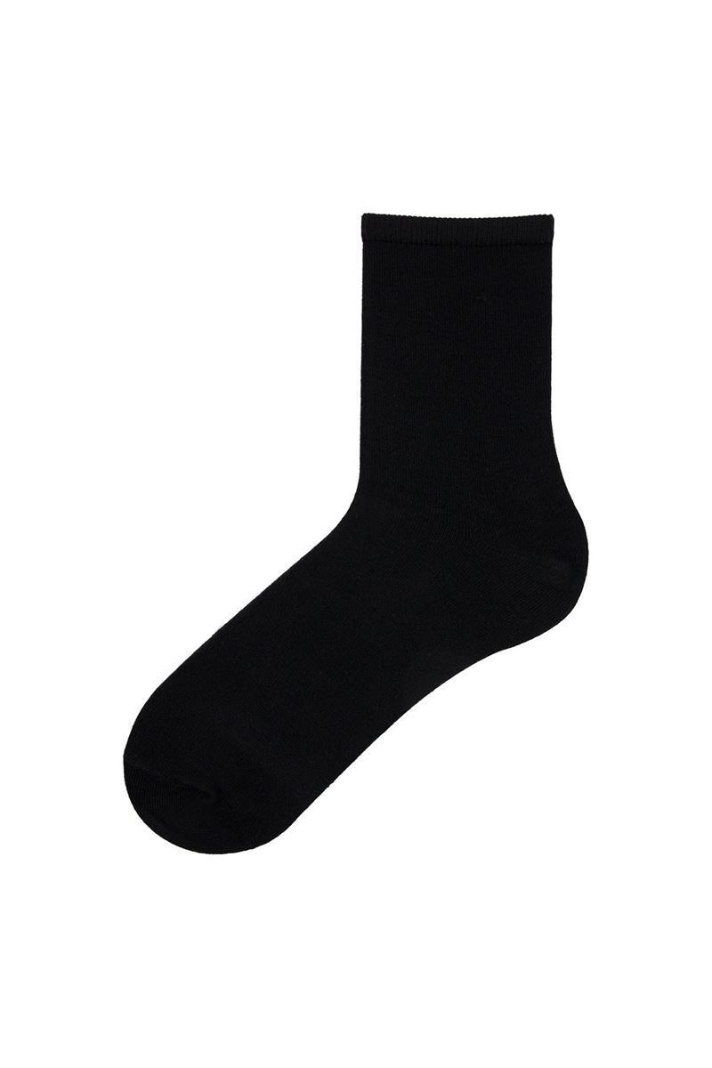 BROSS SIMPLE BAMBOO WOMEN S SOCKS BLACK