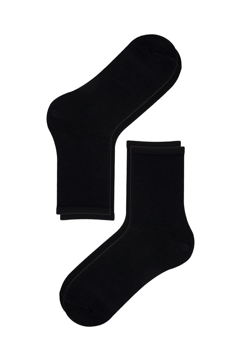 BROSS SIMPLE BAMBOO WOMEN S SOCKS BLACK