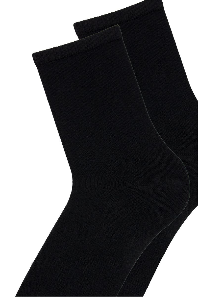 BROSS SIMPLE BAMBOO WOMEN S SOCKS BLACK