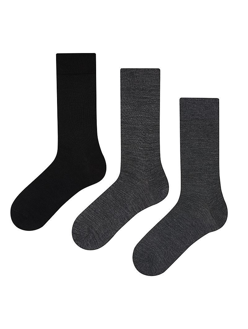 BROSS PLAIN WOOL MEN SOCKS ASORTY