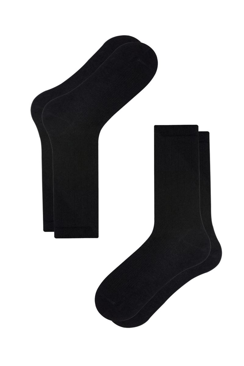 BROSS DIABETIC BOY SOCKS BLACK