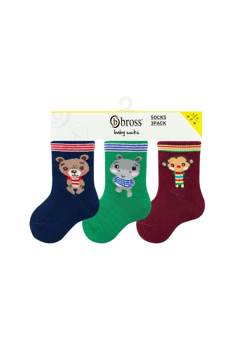 BROSS BEMOZE BABY BOY SOCKET SOCKS ASORTY