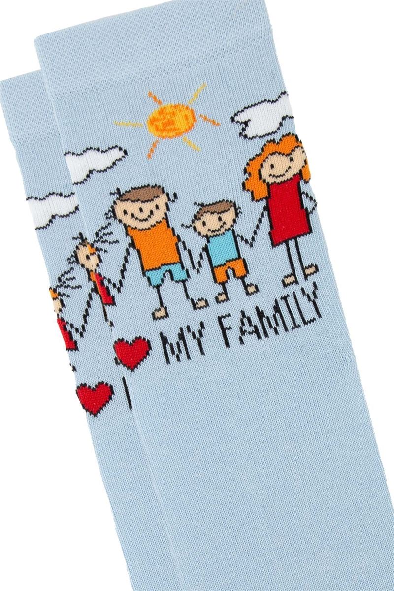 BROSS CARTOON PATTERNED GIRLS SOCKS ASORTY