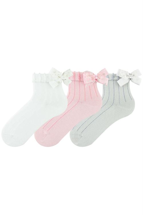 Crinkle Girl Short Ankle Socks 12