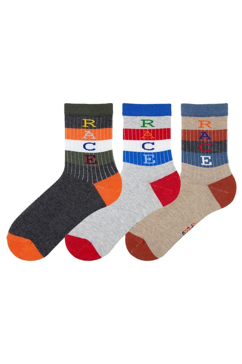 BROSS RACE WRITTEN DERBY BOYS  SOCKS ASORTY