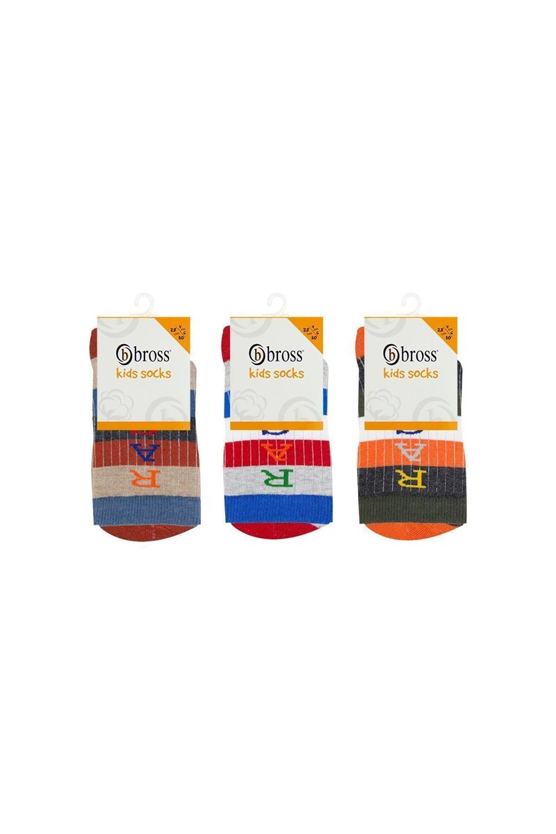 BROSS RACE WRITTEN DERBY BOYS  SOCKS ASORTY