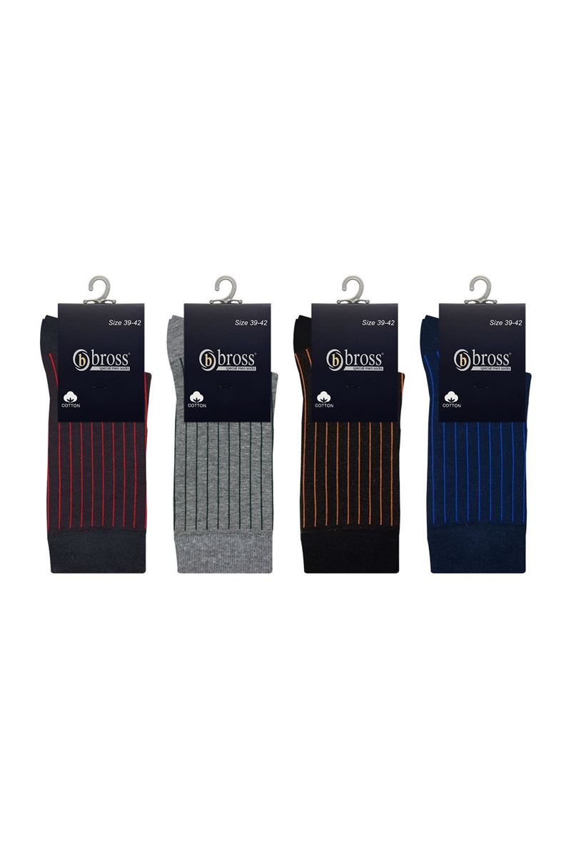 BROSS COLORFUL DERBY MEN S SOCKS ASORTY