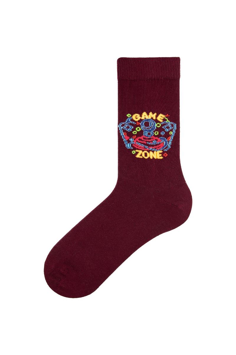 BROSS TETRIS THEMED TEENAGE + MENS SOCKS ( MODEL-7) ASORTY