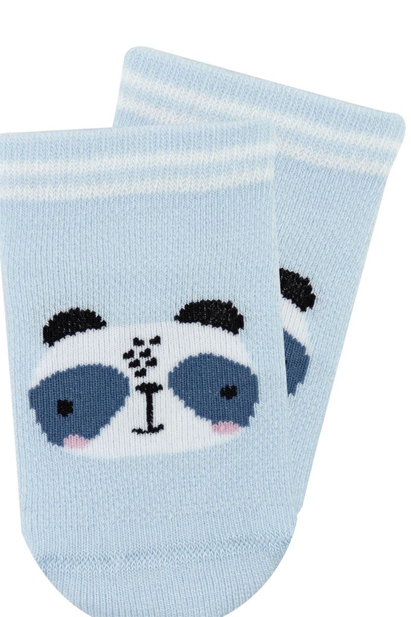 BROSS BABY BOY ANKLE SOCKS ANIMAL PATTERNED ASORTY