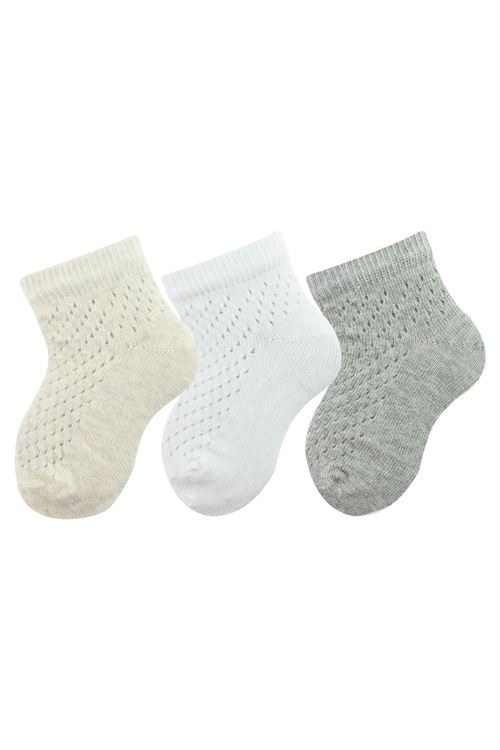 Baby Netting Crew Socks 12