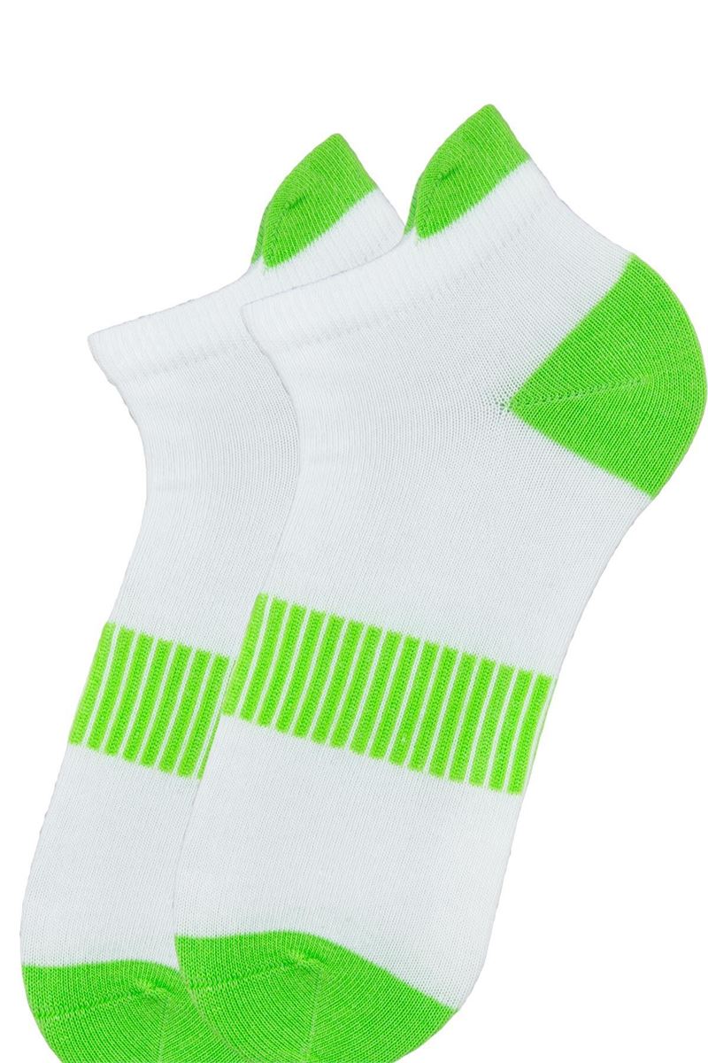 BROSS WOMAN ANKLE SOCKS SPORT NEON ASORTY