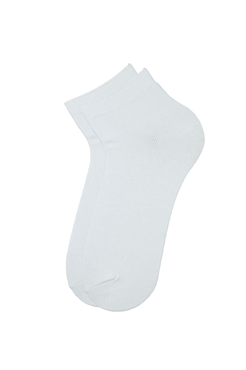 BROSS PLAIN WOMEN SOCKS WHITE