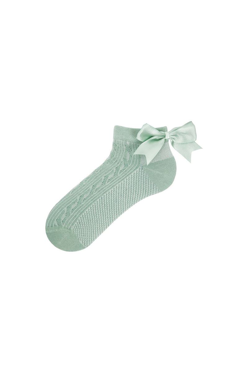 BROSS BOWTIE ACCESSORY  GIRLS SHAFTLESS SOCKS ASORTY