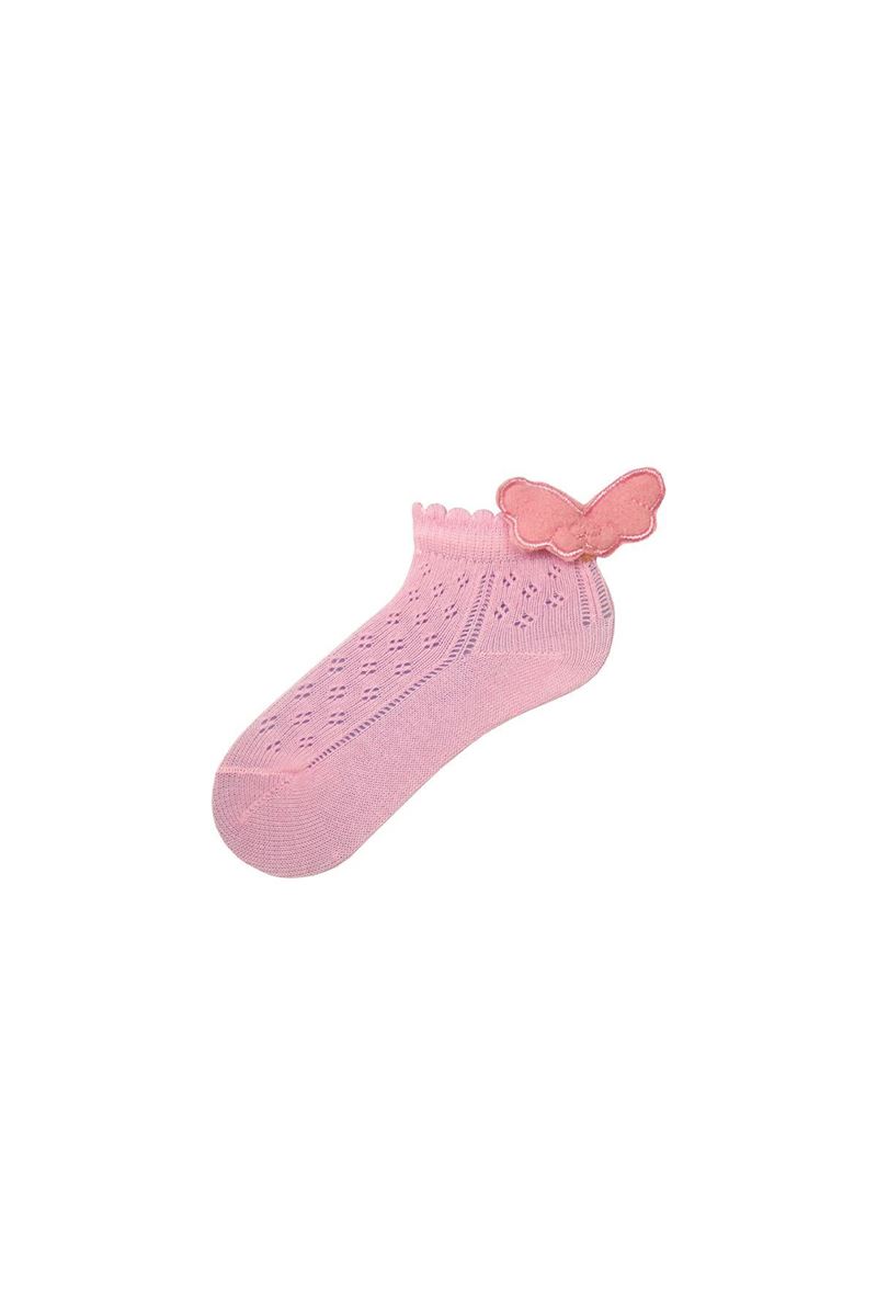 BROSS FISHNET BABY GIRL BOOTIES SOCKS WITH ANGEL WING AC ASORTY