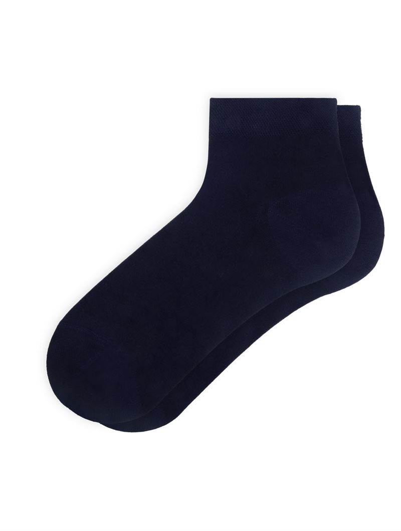 BROSS SUMMER SIMPLE MEN S BOOTIES NAVY BLUE