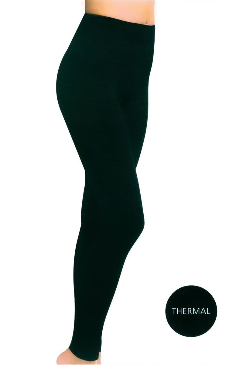 BROSS WOMEN THERMAL TIGHTS BLACK