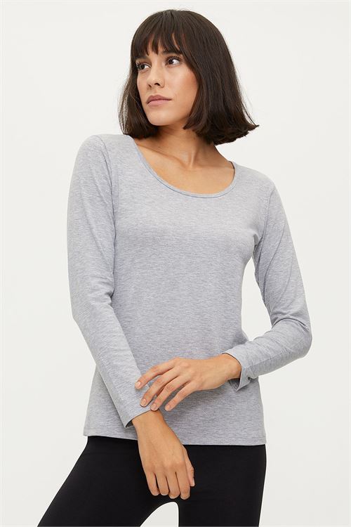 Women Lycra Long-Sleeve T-Shirt 6